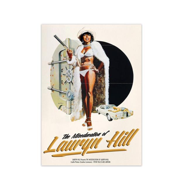 The Miseducation Of Lauryn Hill by David Redon - Advertisement Print on Paper George Oliver Frame Options: No Frame, Size: 29.7 cm H x 21 cm W x 1 cm on Productcaster.