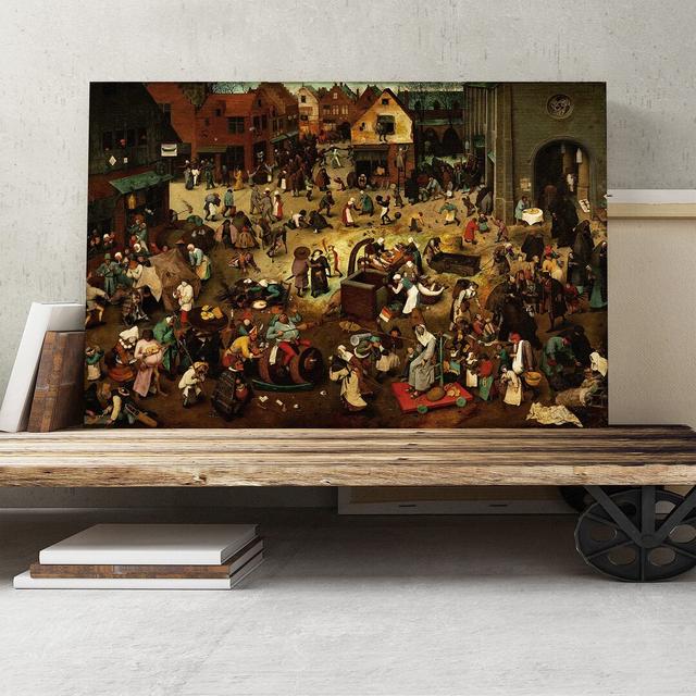 Pieter Bruegel The Elder - Wrapped Canvas Painting East Urban Home Size: 70cm H x 100cm W on Productcaster.