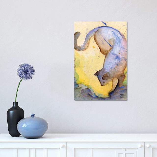 Curiosity - Wrapped Canvas Painting ClassicLiving Size: 45.72cm H x 30.48cm W x 1.905cm D on Productcaster.