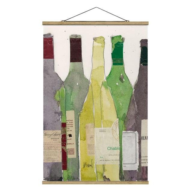 Stoffbild Wine And Spirits Rosalind Wheeler Größe: 120 cm H x 80 cm B x 0,3 cm T on Productcaster.