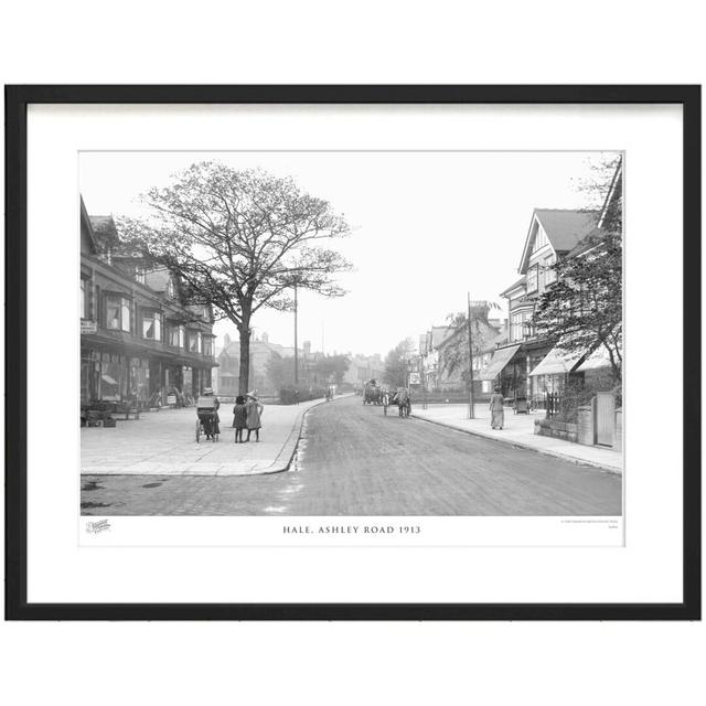 Hale, Ashley Road 1913 by Francis Frith - Single Picture Frame Print The Francis Frith Collection Size: 60cm H x 80cm W x 2.3cm D on Productcaster.