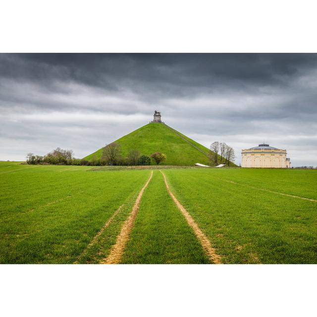 Lion'S Mound Memorial, Belgium by Bluejayphoto - Wrapped Canvas Print Latitude Run Size: 61cm H x 91cm W on Productcaster.