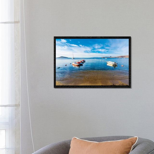 Bodrum,Turkey V by Nejdet Duzen - Photograph Print on Canvas House of Hampton Format: Black Framed, Size: 45.72cm H x 66.04cm W x 3.81cm D on Productcaster.