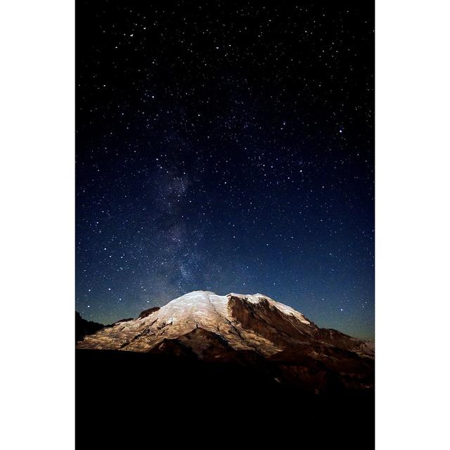 Mount Rainier At Night by Jeffhochstrasser - Print Alpen Home Size: 30cm H x 20cm W x 3.8cm D on Productcaster.