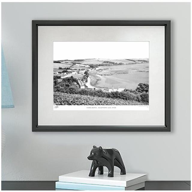 'Torcross, Slapton Lea 1930' by Francis Frith - Picture Frame Photograph Print on Paper The Francis Frith Collection Size: 45cm H x 60cm W x 2.3cm D on Productcaster.