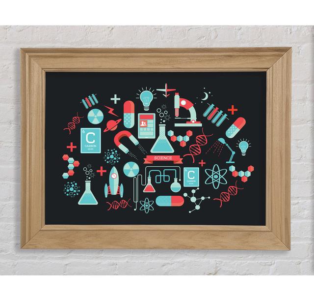 The Scientist - Single Picture Frame Art Prints Bright Star Size: 29.7cm H x 42cm W x 8cm D on Productcaster.