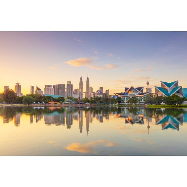 Roldene Kuala Lumpur City Waterfront by A_Taiga - Wrapped Canvas Photograph Ebern Designs Size: 30cm H x 46cm W x 3.8cm D on Productcaster.