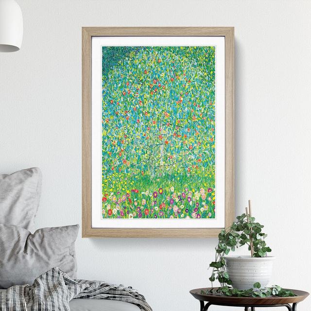 Apple Tree by Gustav Klimt - Picture Frame Painting East Urban Home Size: 65cm H x 48cm W x 2cm D, Frame Option: Oak Framed on Productcaster.