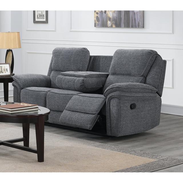 Lilli-Grace 202Cm Polyester Blend Pillow Top Arm Reclining Sofa Latitude Run on Productcaster.