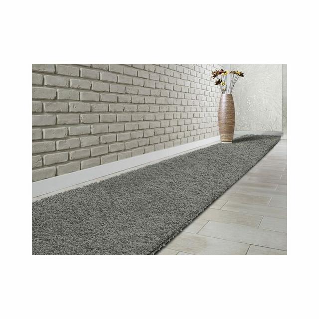 Anissa Tufted Grey Rug Etta Avenue Rug Size: Runner 50 x 250cm on Productcaster.