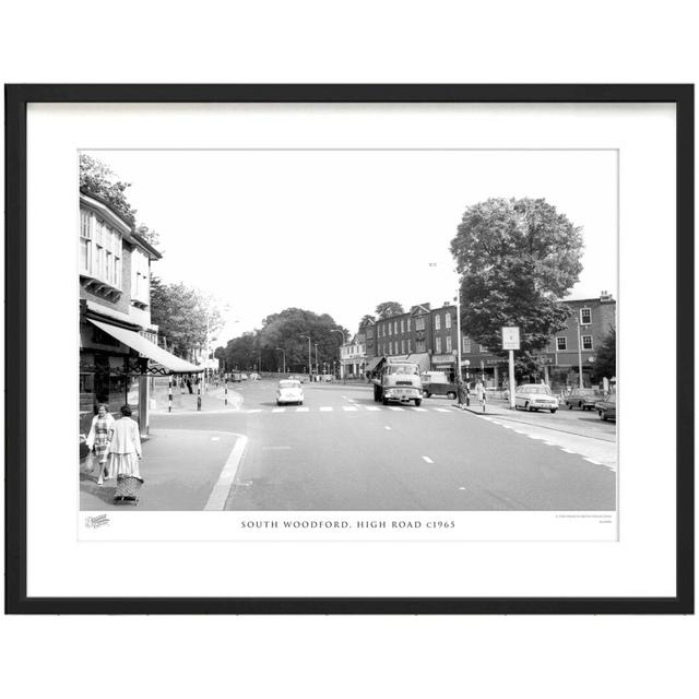 'South Woodford, High Road C1965' by Francis Frith - Picture Frame Photograph Print on Paper The Francis Frith Collection Size: 28cm H x 36cm W x 2.3c on Productcaster.