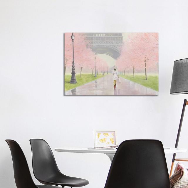 Printemps A Paris I by Marco Fabiano - Wrapped Canvas Painting ClassicLiving Size: 66.04cm H x 101.6cm W x 3.81cm D on Productcaster.