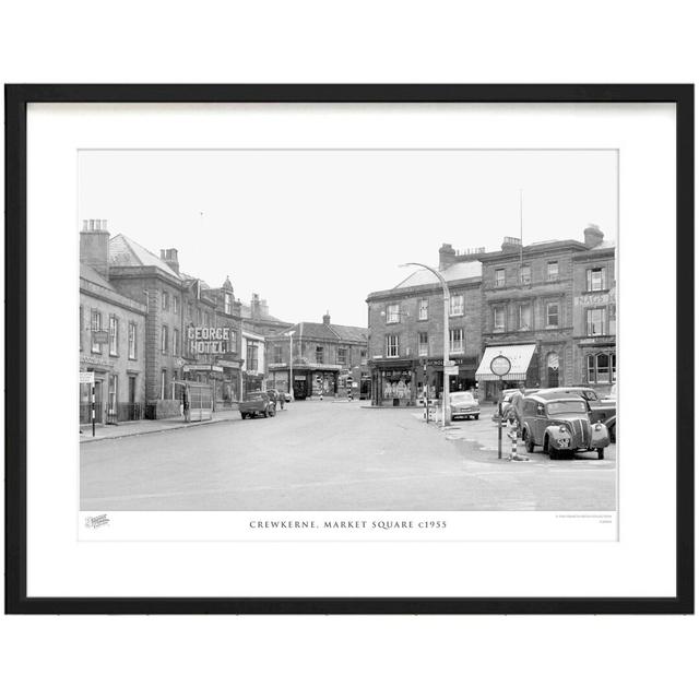 Crewkerne, Market Square C1955 - Single Picture Frame Print The Francis Frith Collection Size: 60cm H x 80cm W x 2.3cm D on Productcaster.