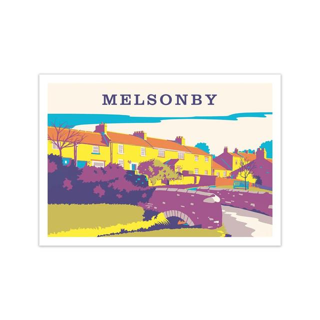 Melsonby by Richard O'Neill - Graphic Art Print Corrigan Studio Format: Unframed, Size: 42cm H x 59cm W x 1cm D on Productcaster.