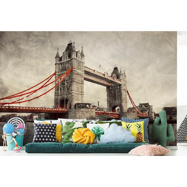 Bizzle Frosted Finish Paste the Wall Mural 17 Stories Size: 290cm H x 416cm W on Productcaster.