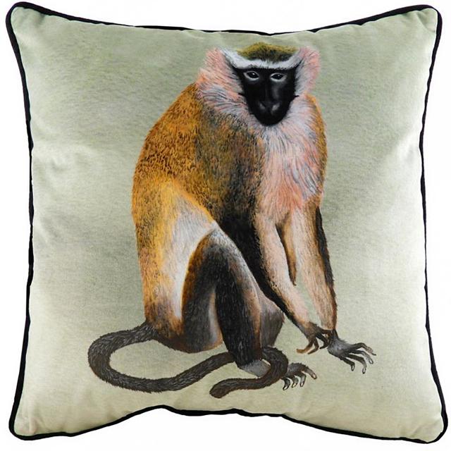 Wausau Monkey Cushion with Filling World Menagerie Fill Material: Feathers on Productcaster.