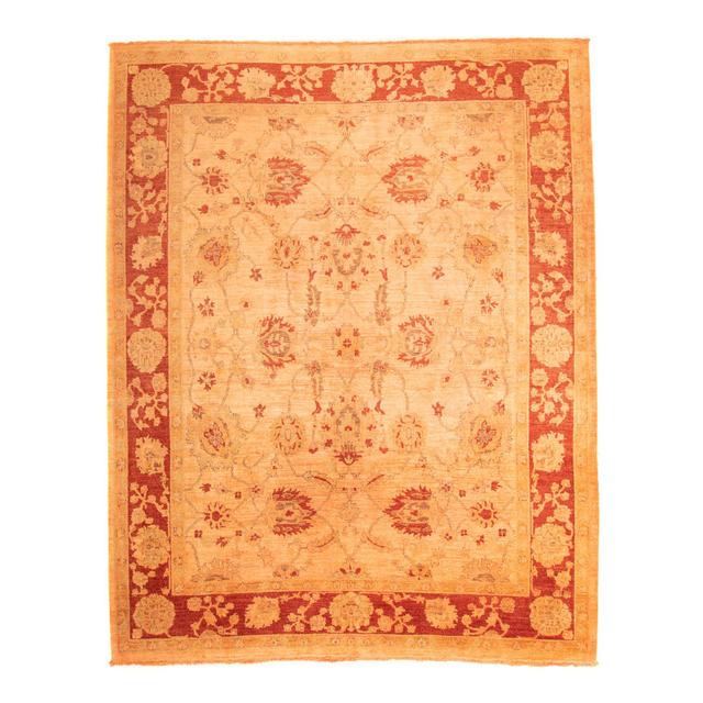 One-of-a-Kind Algaba Hand-Knotted 200cm x 300cm Wool Area Rug in Red/Gold Latitude Vive on Productcaster.