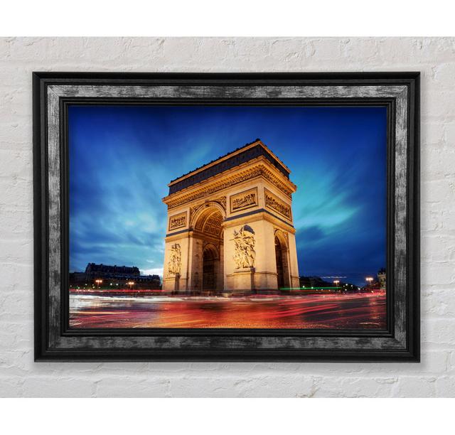 Arc De Triomphe 7 - Single Picture Frame Art Prints Bright Star Size: 84.1cm H x 142.2cm W x 8cm D on Productcaster.