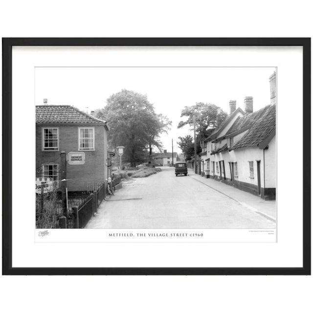 Metfield, The Village Street C1960 by Francis Frith - Single Picture Frame Print The Francis Frith Collection Size: 40cm H x 50cm W x 2.3cm D on Productcaster.