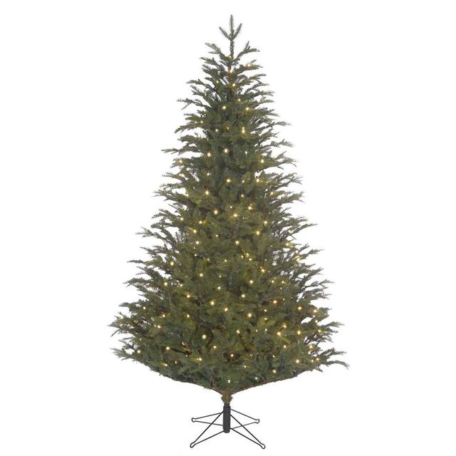 Künstlicher Weihnachtsbaum mit Ständer Die Saisontruhe Größe: 305cm H x 183cm W x 183cm D on Productcaster.