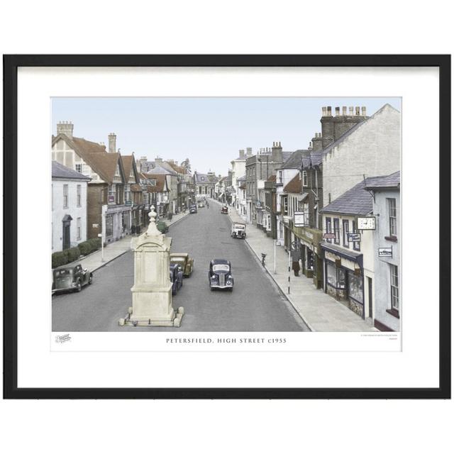 Petersfield, High Street C1955 by Francis Frith - Single Picture Frame Print The Francis Frith Collection Size: 60cm H x 80cm W x 2.3cm D on Productcaster.