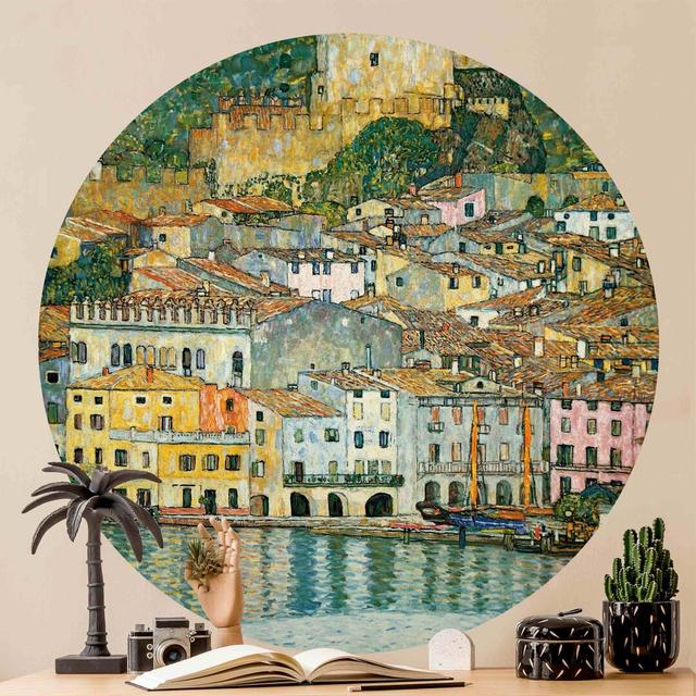 Hillview Matte Peel & Stick Mural Rosalind Wheeler Size: 244cm L x 244cm W on Productcaster.