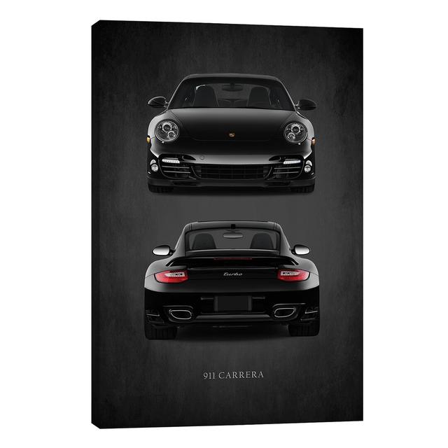 'Porsche 911 Carrera Turbo' by Danhui Nai - Wrapped Canvas Painting Print Ebern Designs Size: 66.04cm H x 45.72cm W x 3.81cm D on Productcaster.