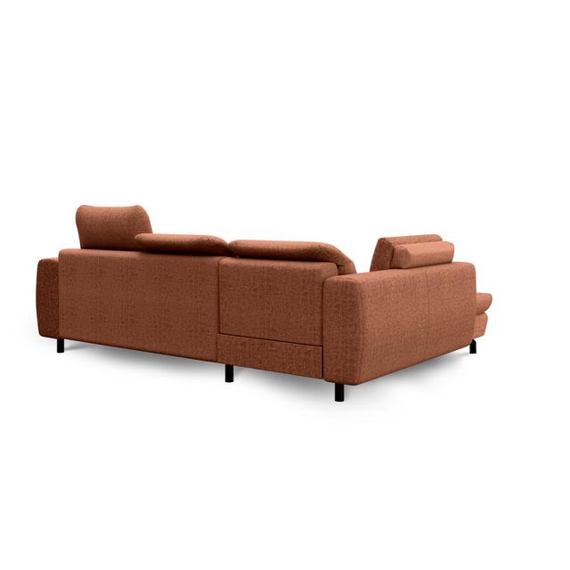 Ecksofa Clarkson Foundstone Ausrichtung: Links ausgerichtet, Polsterfarbe: Koralle on Productcaster.