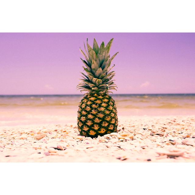 South Florida Pineapple I by Adam Mead - Wrapped Canvas Art Prints Bay Isle Home Size: 61cm H x 91cm W x 3.8cm D on Productcaster.