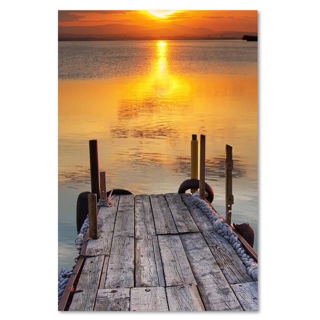 Canvas Print, Orange Landscapes 16393 Highland Dunes Size: 120cm H x 80cm W x 3cm D on Productcaster.