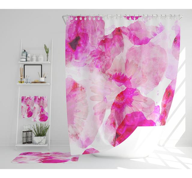 Nastassia Polyester Shower Curtain Set (Set of 3) East Urban Home on Productcaster.