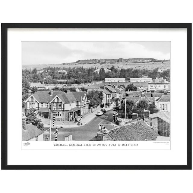 'Cosham, General View Showing Fort Widley C1955' by Francis Frith - Picture Frame Photograph Print on Paper The Francis Frith Collection Size: 45cm H on Productcaster.