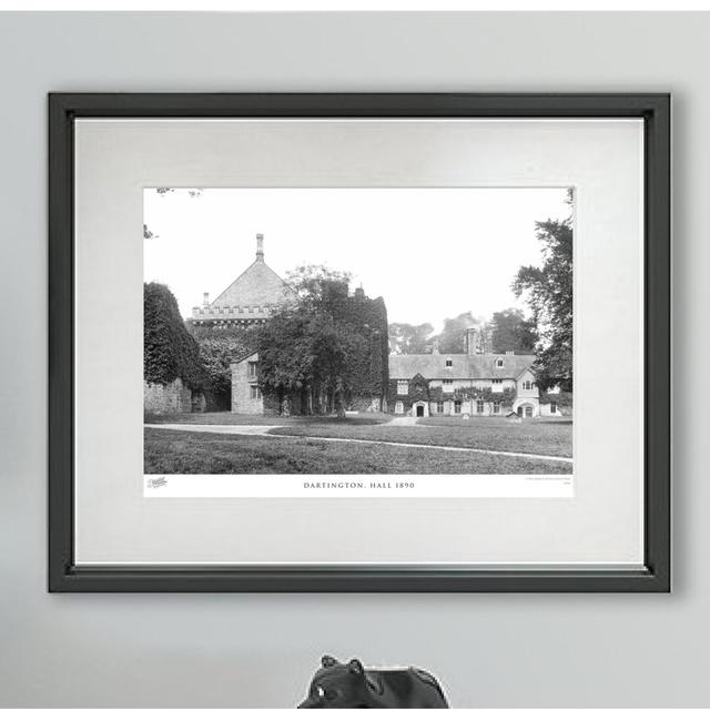 'Dartington, Hall 1890' - Picture Frame Photograph Print on Paper The Francis Frith Collection Size: 60cm H x 80cm W x 2.3cm D on Productcaster.