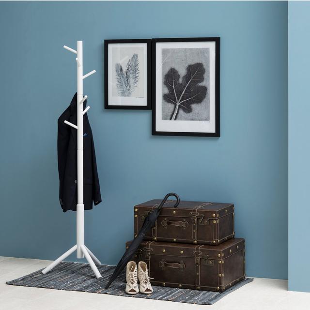 Vivika Freestanding 7 - Hook Coat Rack Fjørde & Co Colour: White on Productcaster.