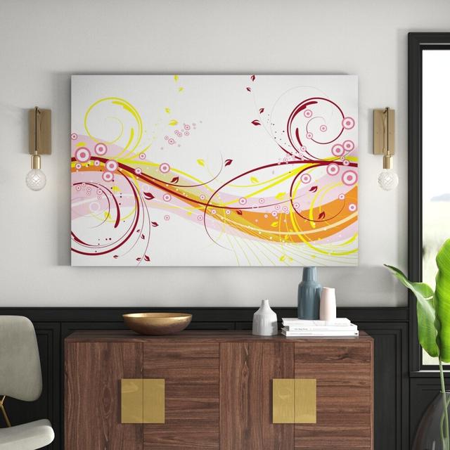 August Graphic Art Print on Canvas East Urban Home Size: 120cm L x 80cm W on Productcaster.