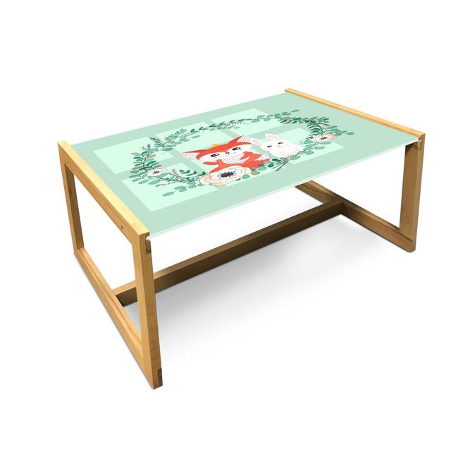 Heinrihs Sled Coffee Table East Urban Home Size: 40cm H x 91cm W x 62cm D on Productcaster.