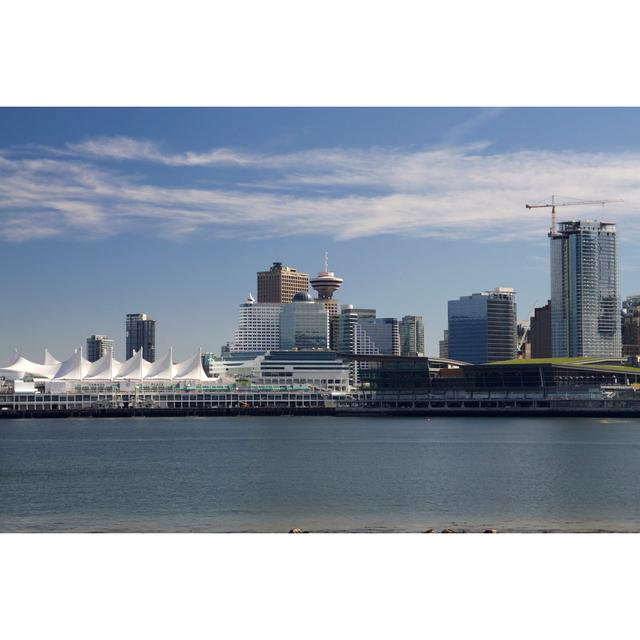 Vancouver Skyline by Matt James Davidson - Wrapped Canvas Photograph 17 Stories Size: 81cm H x 122cm W on Productcaster.