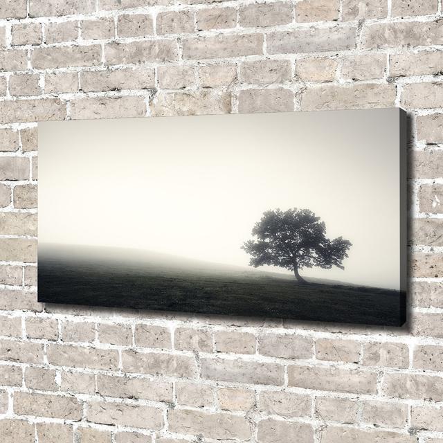 Lone Tree - Unframed Art Prints on Canvas Ebern Designs Size: 70cm H x 140cm W x 2cm D on Productcaster.