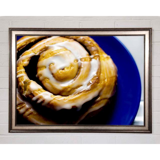 Danish Delight - Print Brayden Studio Size: 42cm H x 59.7cm W x 1.5cm D, Format: Gunmetal Framed Paper on Productcaster.