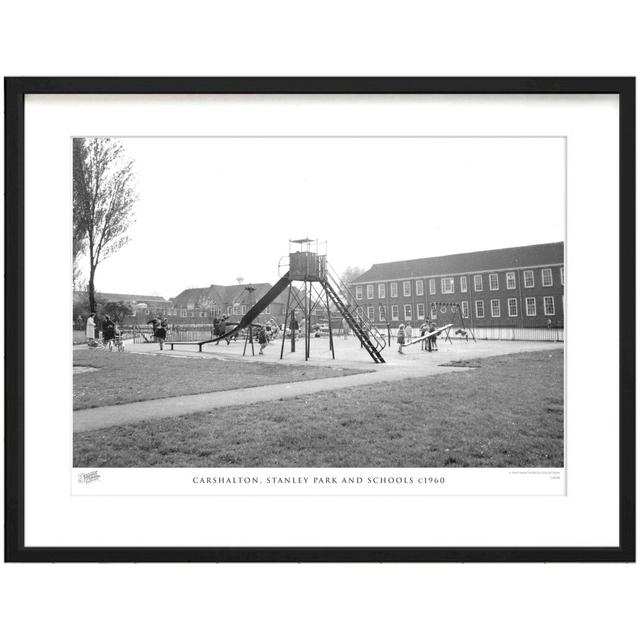 'Carshalton, Stanley Park and Schools C1960' by Francis Frith - Picture Frame Photograph Print on Paper The Francis Frith Collection Size: 28cm H x 36 on Productcaster.