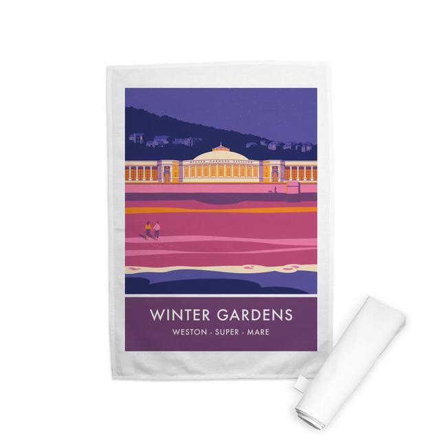 Winter Gardens, Weston-Super-Mare Tea Towel Maturi on Productcaster.