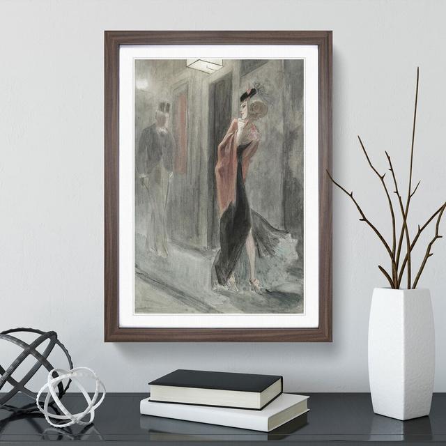 Human Parody by Felicien Rops - Picture Frame Painting East Urban Home Frame Option: Walnut Framed, Size: 36cm H x 27cm W x 2cm D on Productcaster.