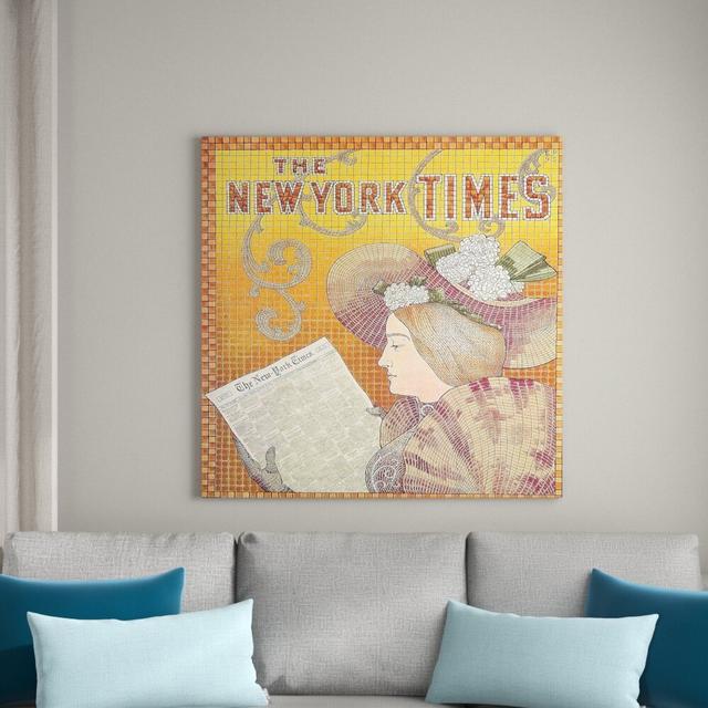 Wrapped Canvas Print East Urban Home Size: 100cm H x 100cm W x 1.8cm D on Productcaster.