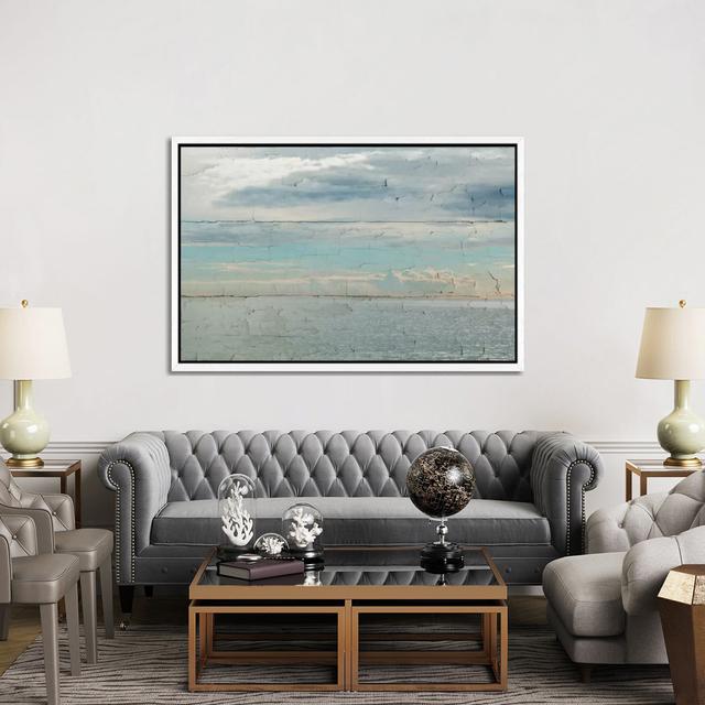 Calm Waters Highland Dunes Format: White Framed, Size: 101.6cm H x 152.4cm W x 3.81cm D on Productcaster.