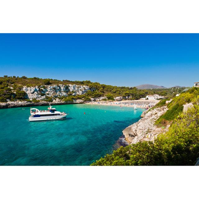 Cala Romantica Beach - Wrapped Canvas Photograph Breakwater Bay Size: 20cm H x 30cm W x 3.8cm D on Productcaster.