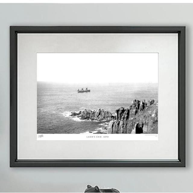 Lands End, 1890 - Single Picture Frame Print The Francis Frith Collection Size: 28cm H x 36cm W x 2.3cm D on Productcaster.