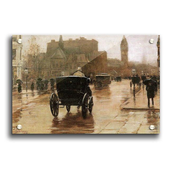 Columbus Avenue by Childe Hassam - Unframed Graphic Art Print on Paper East Urban Home Size: 84.1cm H x 118.9cm W on Productcaster.