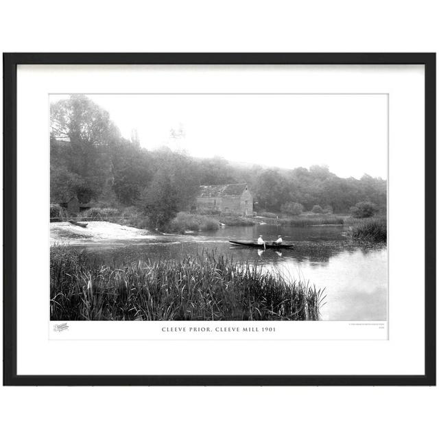 Cleeve Prior, Cleeve Mill 1901 by Francis Frith - Single Picture Frame Print The Francis Frith Collection Size: 45cm H x 60cm W x 2.3cm D on Productcaster.