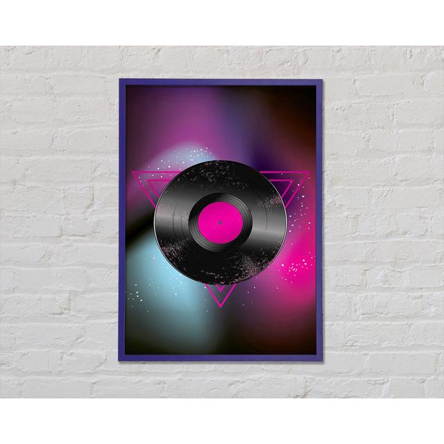 Pink Floyd LP - Single Picture Frame Art Prints Happy Larry Size: 42cm H x 29.7cm W x 2cm D on Productcaster.