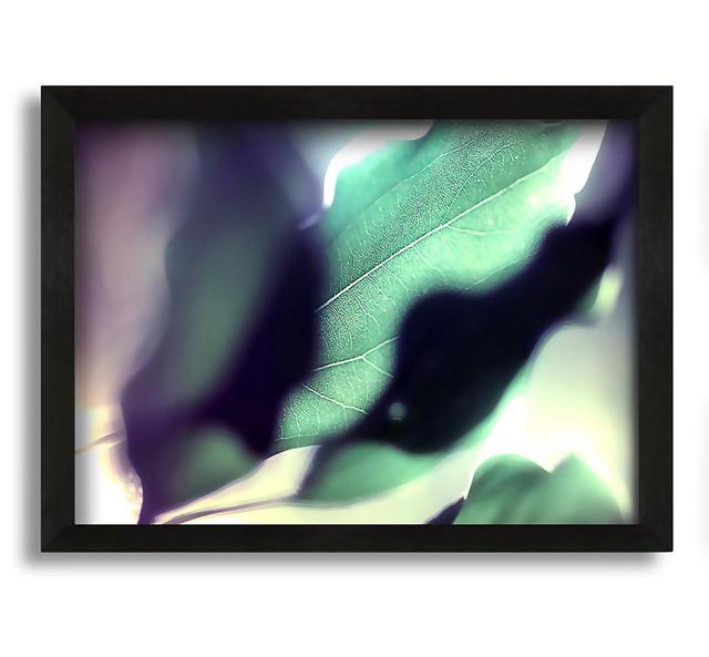 Leaves Hidding from the Light - Floater Frame Graphic Art on Canvas Ebern Designs Size: 42cm H x 60cm W x 10cm D on Productcaster.